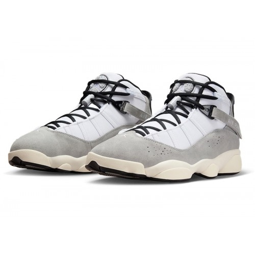 Air Jordan 6 Rings Light Smoke Grey - мужская сетка размеров