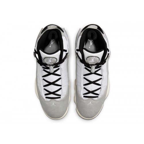 Air Jordan 6 Rings Light Smoke Grey - мужская сетка размеров