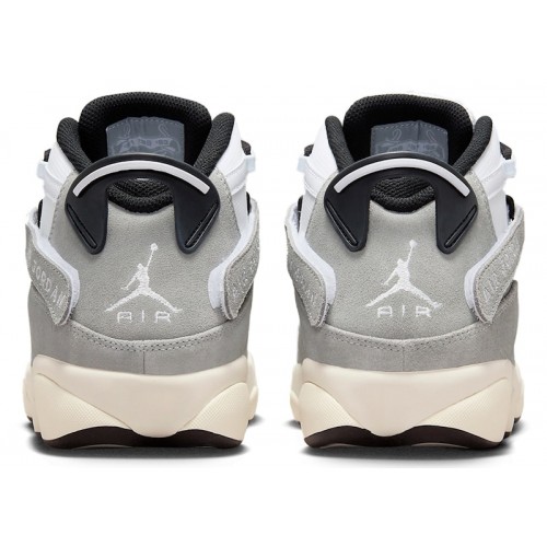 Air Jordan 6 Rings Light Smoke Grey - мужская сетка размеров