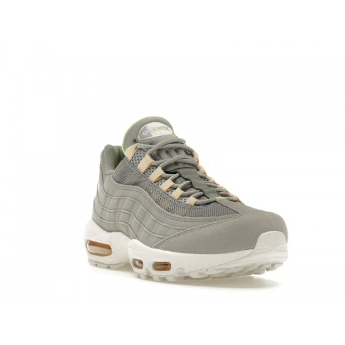 Кроссы Nike Air Max 95 Next Nature Light Smoke Grey - мужская сетка размеров