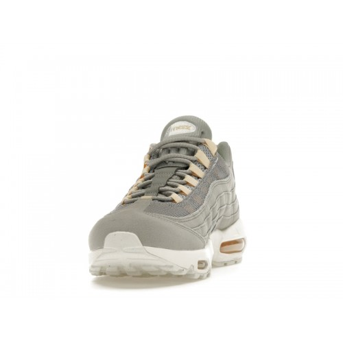 Кроссы Nike Air Max 95 Next Nature Light Smoke Grey - мужская сетка размеров