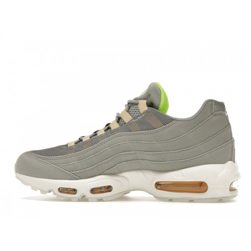 Кроссы Nike Air Max 95 Next Nature Light Smoke Grey - мужская сетка размеров