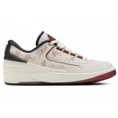 Кроссы Jordan 2 Retro Low Year of the Dragon (W) - женская сетка размеров