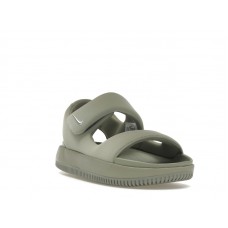 Женские Nike Calm Sandal Light Army Metallic Silver (W)