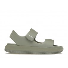 Женские Nike Calm Sandal Light Army Metallic Silver (W)