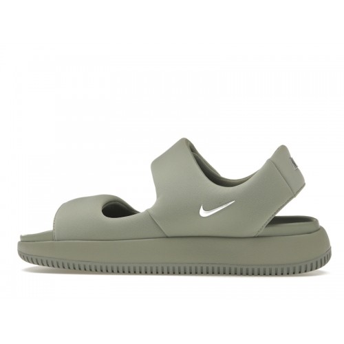 Nike Calm Sandal Light Army Metallic Silver (W) - женская сетка размеров