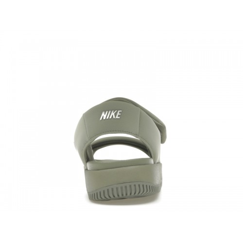 Nike Calm Sandal Light Army Metallic Silver (W) - женская сетка размеров