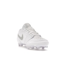 Jordan 1 Low TD Cleat White Grey Fog