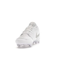 Jordan 1 Low TD Cleat White Grey Fog