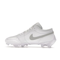 Jordan 1 Low TD Cleat White Grey Fog