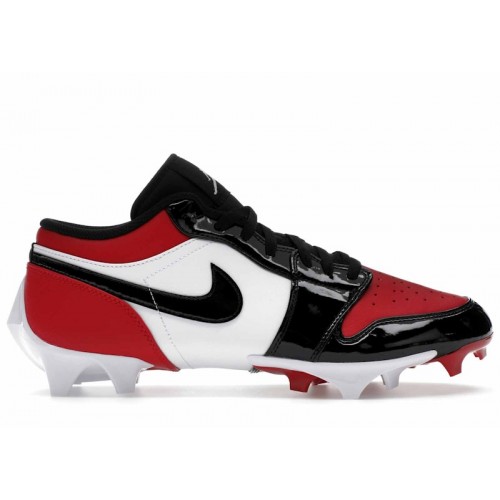 Air Jordan 1 Low TD Cleat Bred Toe - мужская сетка размеров