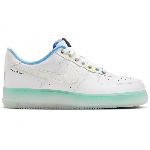 Кроссы Nike Air Force 1 Low 07 PRM Unlock Your Space - мужская сетка размеров