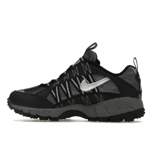 Кроссы Nike Air Humara QS Black Metallic Silver - мужская сетка размеров