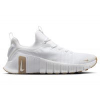 Кроссовки Nike Free Metcon 6 White Gum Light Brown Hemp