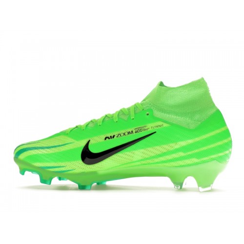 Nike Zoom Mercurial Superfly 9 Elite FG Dream Speed Green Strike - мужская сетка размеров