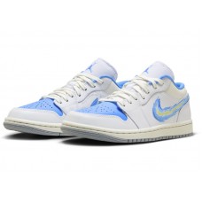 Женские Jordan 1 Low SE Just Skate University Blue (W)