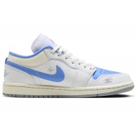 Женские Jordan 1 Low SE Just Skate University Blue (W)