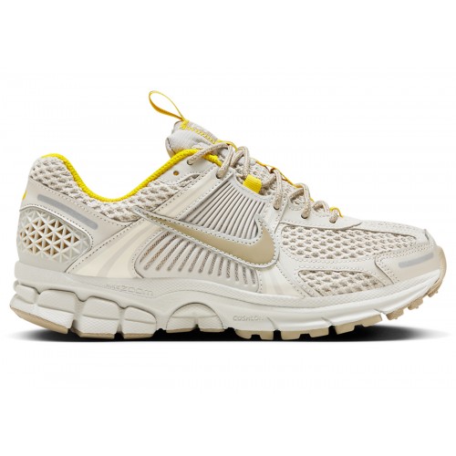 Кроссы Nike Zoom Vomero 5 Light Bone Yellow (W) - женская сетка размеров