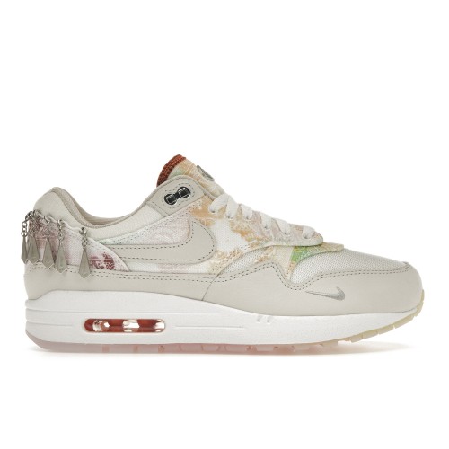 Кроссы Nike Air Max 1 87 Metal Charms Phantom Mint Foam (W) - женская сетка размеров