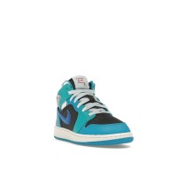 Подростковые Jordan 1 Mid Inspired by the Greatest Aquatone (GS)