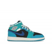 Подростковые Jordan 1 Mid Inspired by the Greatest Aquatone (GS)