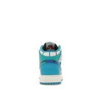 Подростковые Jordan 1 Mid Inspired by the Greatest Aquatone (GS)
