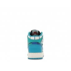Подростковые Jordan 1 Mid Inspired by the Greatest Aquatone (GS)