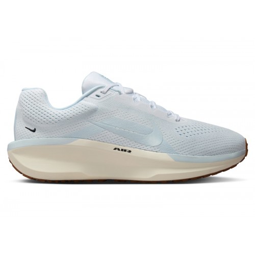Кроссы Nike Winflo 11 White Blue Tint Sail Black - мужская сетка размеров