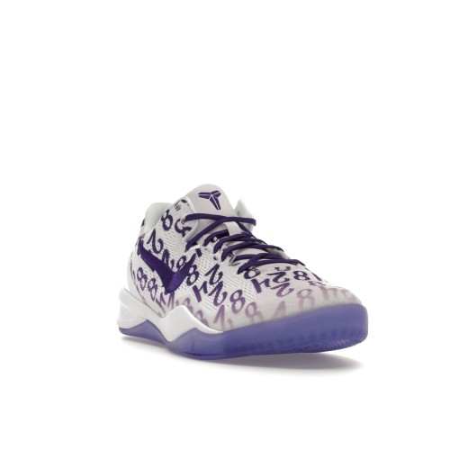 Кроссы Nike Kobe 8 Protro Court Purple (GS) - подростковая сетка размеров