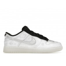 Кроссовки Nike Dunk Low CLOT Fragment White