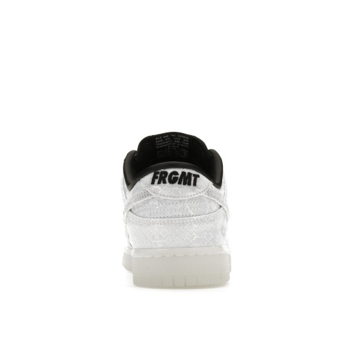 Кроссы Nike Dunk Low CLOT Fragment White - мужская сетка размеров