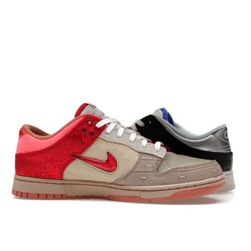 Кроссы Nike Dunk Low SP What The CLOT - мужская сетка размеров