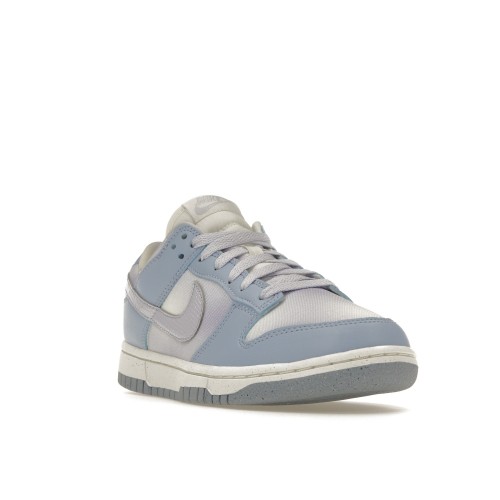 Кроссы Nike Dunk Low Blue Airbrush Canvas (W) - женская сетка размеров