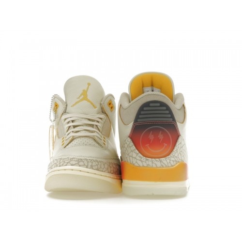 Кроссы Jordan 3 Retro SP J Balvin Medellín Sunset - мужская сетка размеров