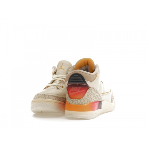 Кроссы Jordan 3 Retro SP J Balvin Medellín Sunset (PS) - детская сетка размеров