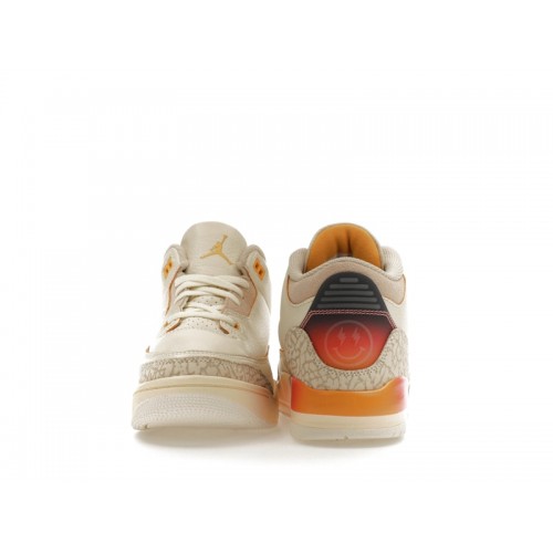 Кроссы Jordan 3 Retro SP J Balvin Medellín Sunset (PS) - детская сетка размеров