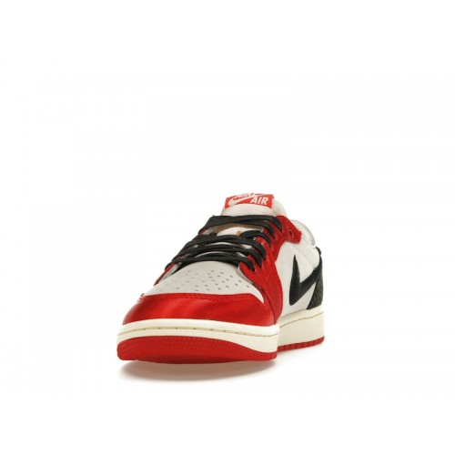 Кроссы Jordan 1 Retro Low OG Trophy Room Rookie Card Away - мужская сетка размеров