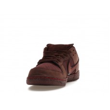 Кроссовки Nike SB Dunk Low City of Love Burgundy Crush