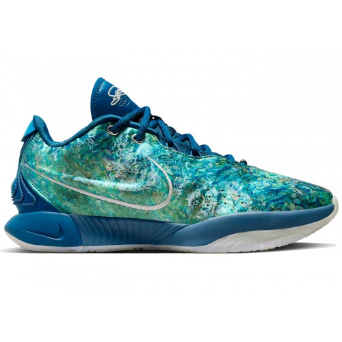 Кроссы Nike LeBron 21 Abalone - мужская сетка размеров