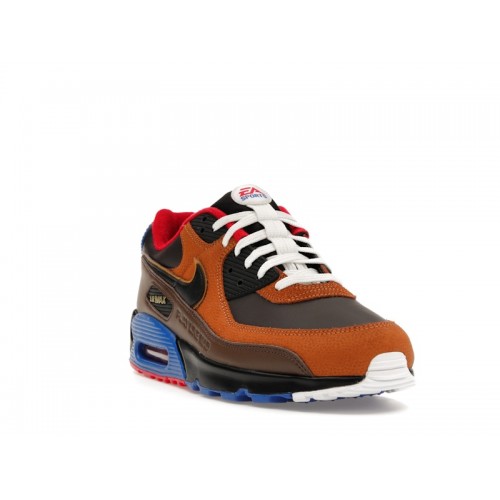 Кроссы Nike Air Max 90 EA Sports Play Like Mad - мужская сетка размеров