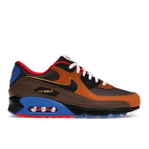 Кроссы Nike Air Max 90 EA Sports Play Like Mad - мужская сетка размеров