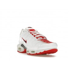 Nike Air Max Plus White University Red