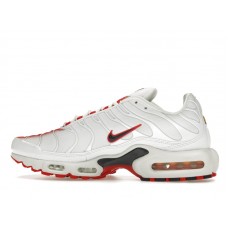 Nike Air Max Plus White University Red
