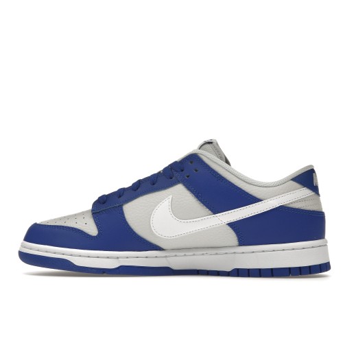 Кроссы Nike Dunk Low Racer Blue Photon Dust - мужская сетка размеров