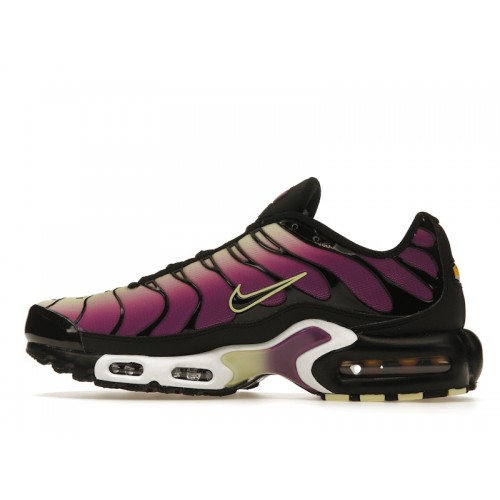 Кроссы Nike Air Max Plus Bold Berry Citron Tint (W) - женская сетка размеров