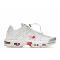 Женские Nike Air Max Plus Lace Utility White University Red (W)
