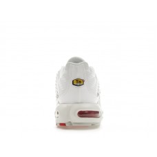 Женские Nike Air Max Plus Lace Utility White University Red (W)