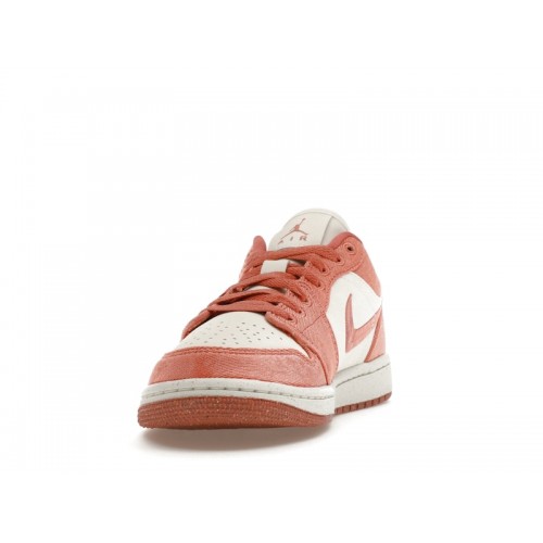 Кроссы Jordan 1 Low SE Canvas Sky J Orange (W) - женская сетка размеров