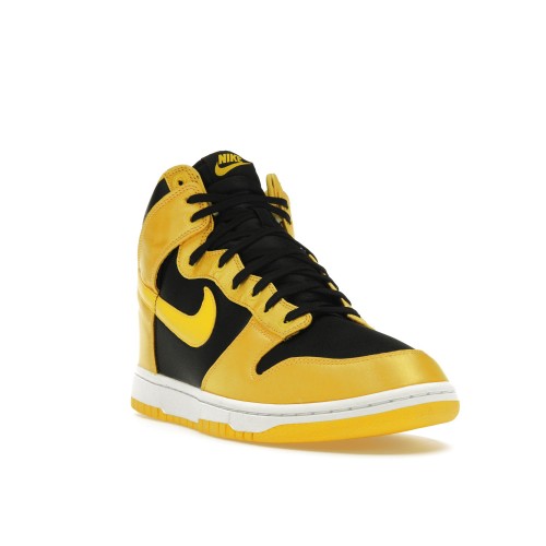 Кроссы Nike Dunk High Satin Goldenrod (W) - женская сетка размеров