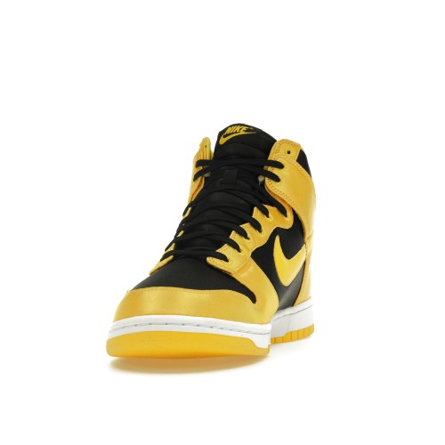 Кроссы Nike Dunk High Satin Goldenrod (W) - женская сетка размеров